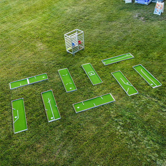 9-Hole Course without LED & Fixed Obstacles