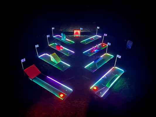 9-Hole Course 2nd Generation LED & Fixed Obstacles